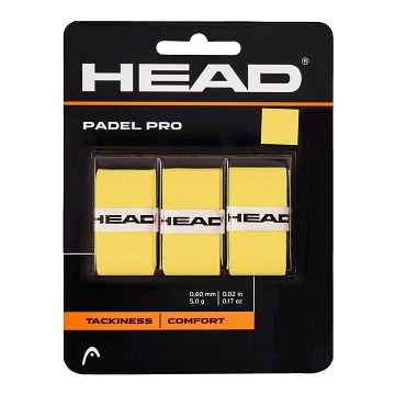 Head Padel Pro Overgrip 3Pack Yellow